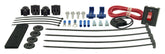 Derale Electric Fan Mount Kit Plastic Rods, Clips, Feet, Manual On/Off Switch w/ Wiring 16742