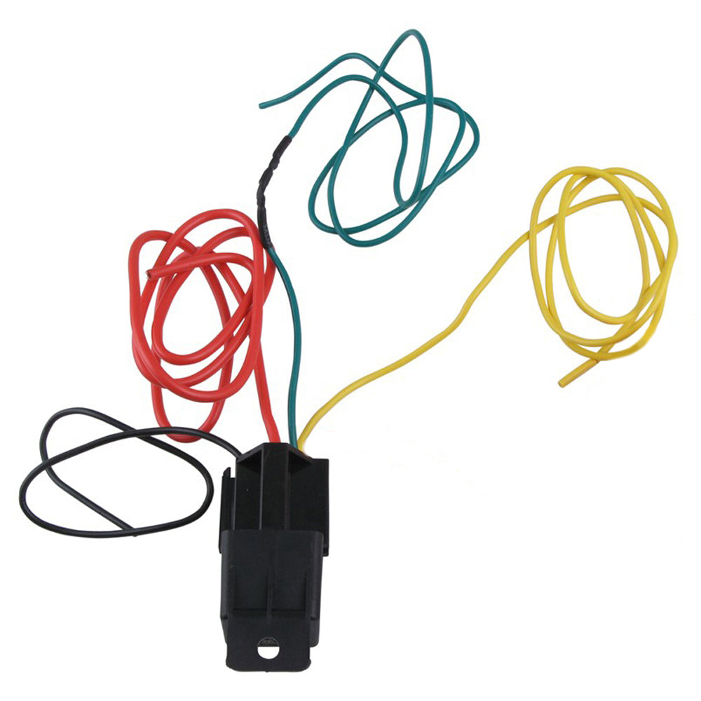 Derale 40/60 Amp Single Relay Quick Change Wire Harness Kit 16763