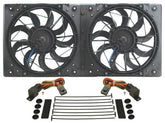 Derale Powerpack -High Output Dual 10" Electric RAD Fan/Aircraft quality alum. shroud 16812