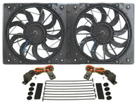 Derale Powerpack -High Output Dual 10" Electric RAD Fan/Aircraft quality alum. shroud 16812