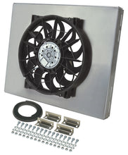 Load image into Gallery viewer, Derale Powerpack - High Output Single 14&quot; Electric RAD Fan/Aluminum Shroud Kit 16820