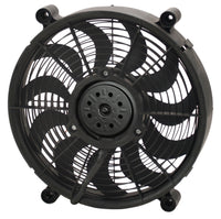 Derale 14" High Output Single RAD Pusher/Puller Fan with Standard Mount Kit 16913