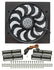 Derale High Output 17" Electric Puller Fan/Black Steel Shroud Kit 16919