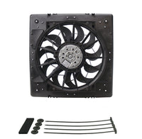 Derale 12" High Output Single RAD Puller Fan with Molded Shroud 16926