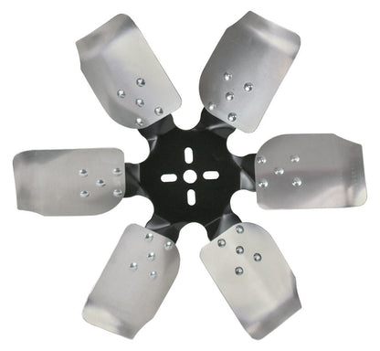 Derale 17" Standard Rotation Rigid Race Fan | Aluminum Blade | 17517
