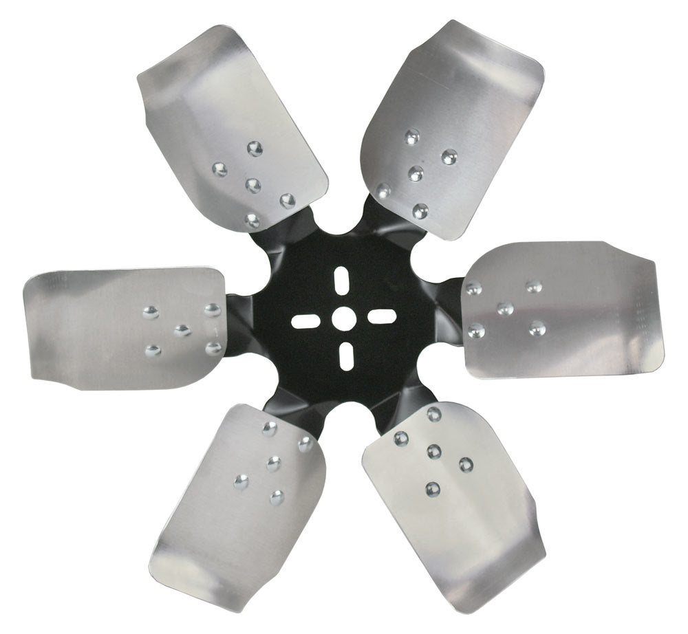 Derale 17" Standard Rotation Rigid Race Fan, Aluminum Blade 17517