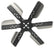 Derale 18" Heavy Duty Stainless Steel Reverse Rotation Flex Fan, Black Hub 17618