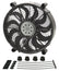 Derale 12" High Output Single RAD Pusher/Puller Fan with Standard Mount Kit 18212