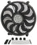 Derale 17" High Output Single RAD Pusher/Puller Fan with Standard Mount Kit 18217