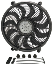 Load image into Gallery viewer, Derale 17&quot; High Output Single RAD Pusher/Puller Fan with Standard Mount Kit 18217