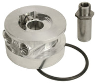 Derale GM Thermostatic Sandwich Adapter with 1/2" NPT Ports 25720