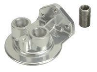 Derale Single Ports Up 1/2" NPT Filter Mount with 13/16"-16 Filter Threads 25728