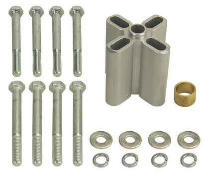 Derale 2-1/2" Aluminum Belt-Driven Fan Spacer | Universal | 34550