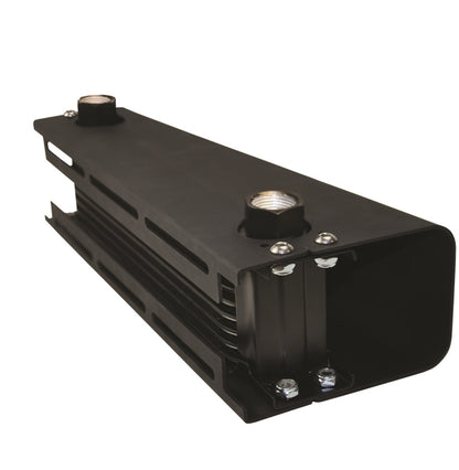 Derale 10 Row Stack Plate Scoop Cooler | -10AN 7/8"-14 O-Ring | 50100
