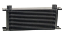 Load image into Gallery viewer, Derale 16 Row Series 10000 Stack Plate Oil Fluid Cooler, -10AN O-ring Female 51678
