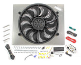 Derale Powerpack - High Output Single 17" RAD Fan/Alum Shroud Kit w/ PWM Controller 66822