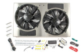 Derale Powerpack - High Output Dual 12" RAD Fan/Alum Shroud Kit w/ PWM Controller 66838