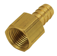 Derale Straight Hose Barb Fitting, 1/2" NPT Female x 1/2" Barb, Each 98106