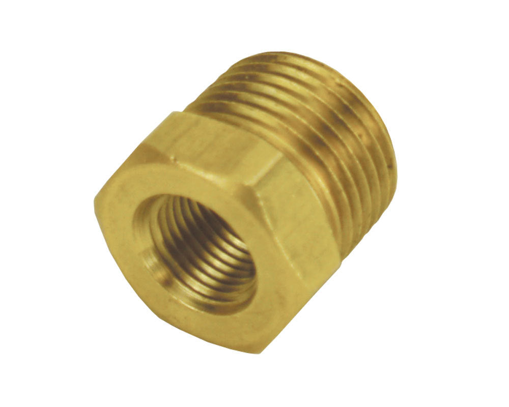 Derale 3/8" NPT Male x 1/8" NPT Female Reducer Bushing, Each 98450