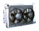 Dewitts Radiator Radiator w/Fans Camaro 67-69 BBC Man Trans Raw 32-4139022M