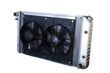 Dewitts Radiator Radiator w/Fans Nova 73-74 Auto Trans Raw 32-4139035A