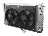 Dewitts Radiator Radiator w/Fans Camaro 70-81 LS Auto Trans Raw 32-6139005A