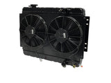 Dewitts Radiator Radiator w/Fans Chevelle 68-72 LS Man Trans Blk 32-6239003M