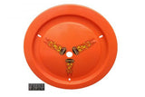 Dominator Race Body Wheel Cover Bolt-On Fluo Orange Real Style 1006-B-FLO-OR