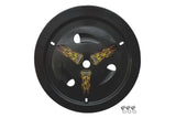 Dominator Race Body Wheel Cover Dzus-On Black Real Style 1007-D-BK