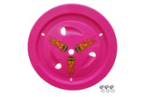 Dominator Race Body Wheel Cover Dzus-On Pink Real Style 1007-D-PK