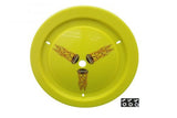 Dominator Race Body Wheel Cover Dzus-On Fluo Yellow 1012-D-FLO-YE