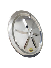 Load image into Gallery viewer, Dominator Race Body Wheel Cover Louver Vent Alum Bolt 15in Polished 1031-B-POL