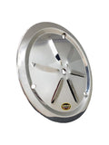 Dominator Race Body Wheel Cover Louver Vent Alum Bolt 15in Polished 1031-B-POL