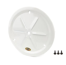 Load image into Gallery viewer, Dominator Race Body Wheel Cover Louver Vent Alum Bolt 15in White 1031-B-WH