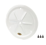 Dominator Race Body Wheel Cover Louver Vent Alum Bolt 15in White 1031-B-WH