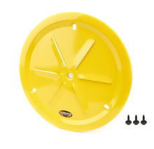 Load image into Gallery viewer, Dominator Race Body Wheel Cover Louver Vent Alum Bolt 15in Yellow 1031-B-YE