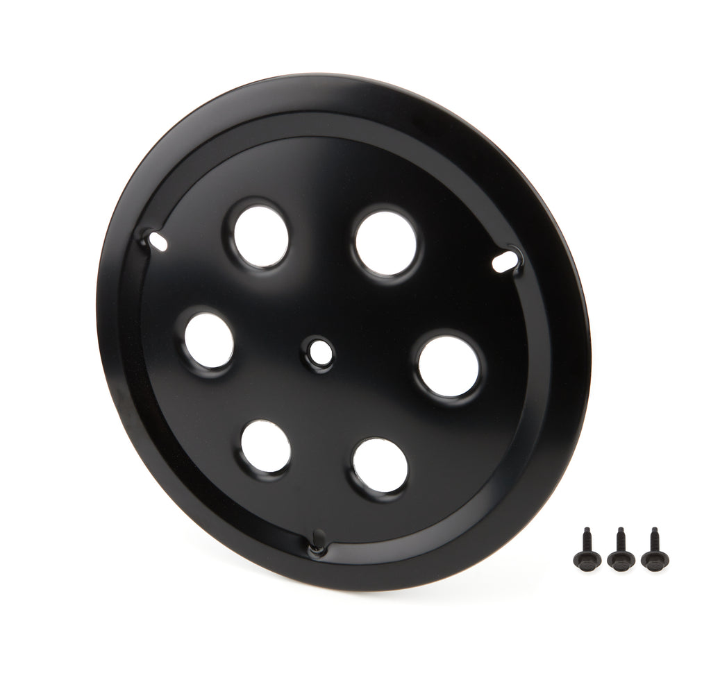 Dominator Race Body Wheel Cover Hole Vent Alum Bolt 15in Black 1032-B-BK