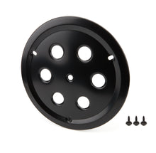 Load image into Gallery viewer, Dominator Race Body Wheel Cover Hole Vent Alum Bolt 15in Black 1032-B-BK