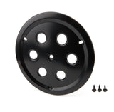 Dominator Race Body Wheel Cover Hole Vent Alum Bolt 15in Black 1032-B-BK