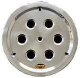 Dominator Race Body Wheel Cover Hole Vent Alum Bolt 15in Polished 1032-B-POL