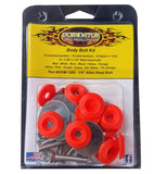 Dominator Race Body Body Bolt Kit Flou Orange Allen Head 1200-A-FLO-OR