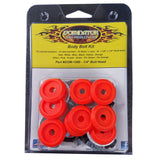 Dominator Race Body Body Bolt Kit Flou Orange Hex Head 1200-B-FLO-OR