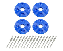 Load image into Gallery viewer, Dominator Race Body Scuff Plate Plastic 4pk Blue 1202-BL