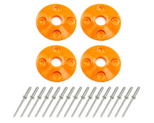 Load image into Gallery viewer, Dominator Race Body Scuff Plate Plastic 4pk Orange 1202-OR