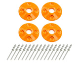 Dominator Race Body Scuff Plate Plastic 4pk Orange 1202-OR