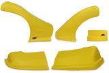 Dominator Race Body Dominator Late Model Nose Kit Yellow 2300-YE