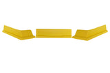 Dominator Race Body Valance Modified IMCA 3pc Yellow 409-YE