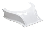 Dominator Race Body Stalker Hood Scoop 3.5in White 503-WH