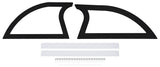 Dominator Race Body Sail Panel Pair Late Model Black 830-BK