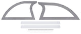 Dominator Race Body Sail Panel Pair Late Model Gray 830-GRY